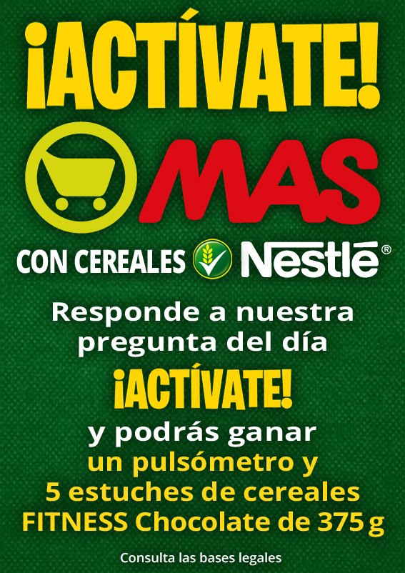 Semana Actívate MAS con cereales Nestlé