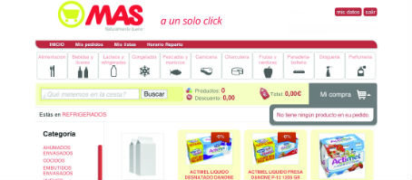 Tienda online MAS