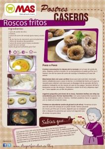 Receta de roscos fritos para Semana Santa - Supermercados MAS