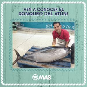 Descubre el ronqueo del atún en nuestras pescaderías de Supermercados MAS