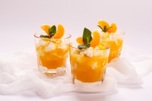 tiramisú de naranja