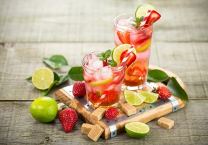 Bebidas de fruta resfrescantes
