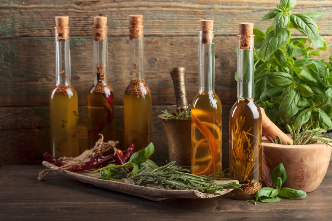 5 recetas de aceites aromatizados