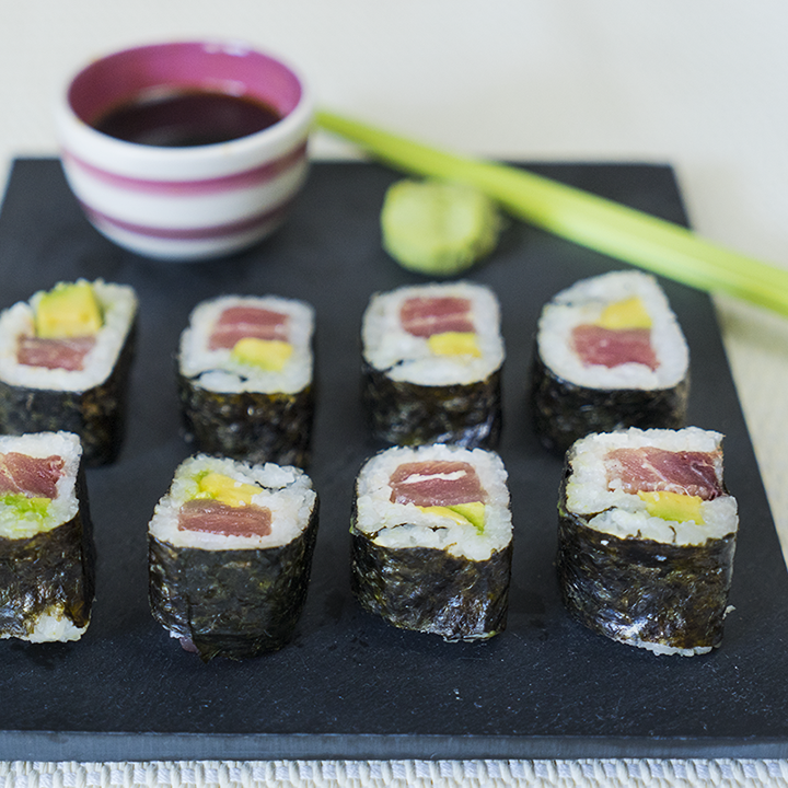 Receta sencilla de sushi